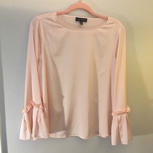 Peach blouse